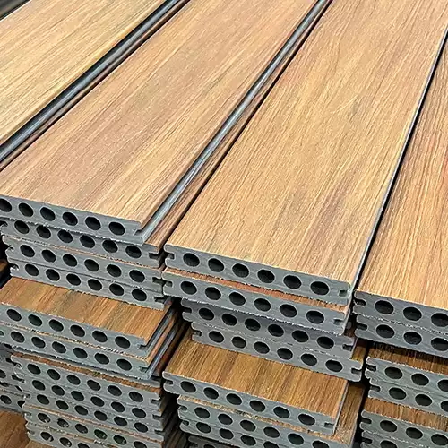 Supereco WPC Decking Co-extrusion Shape Round Case