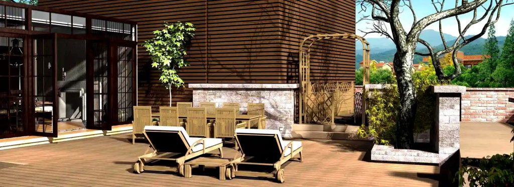 Composite WPC Decking Banner