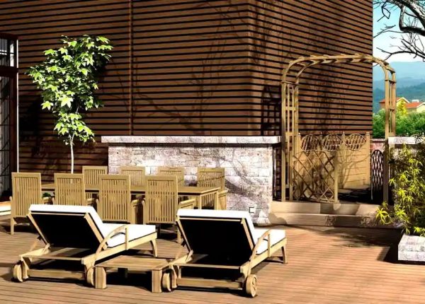 Composite WPC Decking Banner