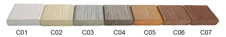Dual-tone wood-look Color
