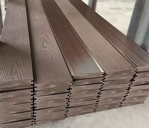 Supereco WPC Decking Traditional Shape Solid Product